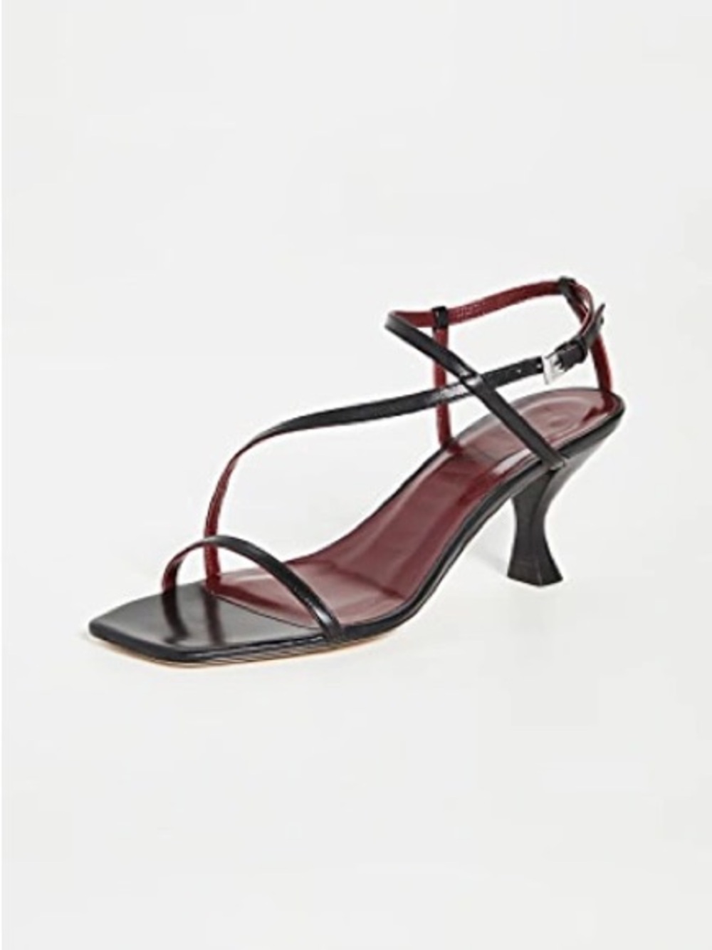 STAUD Black Gita Strappy Heel (size 39)